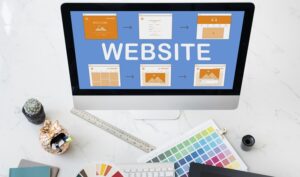 Web Template Website Design Concept